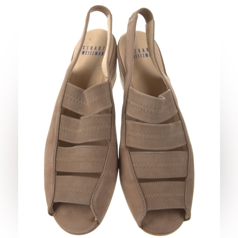 STUART WEITZMAN
Suede Wedge Sandals Size 9 - Picture 3 of 15